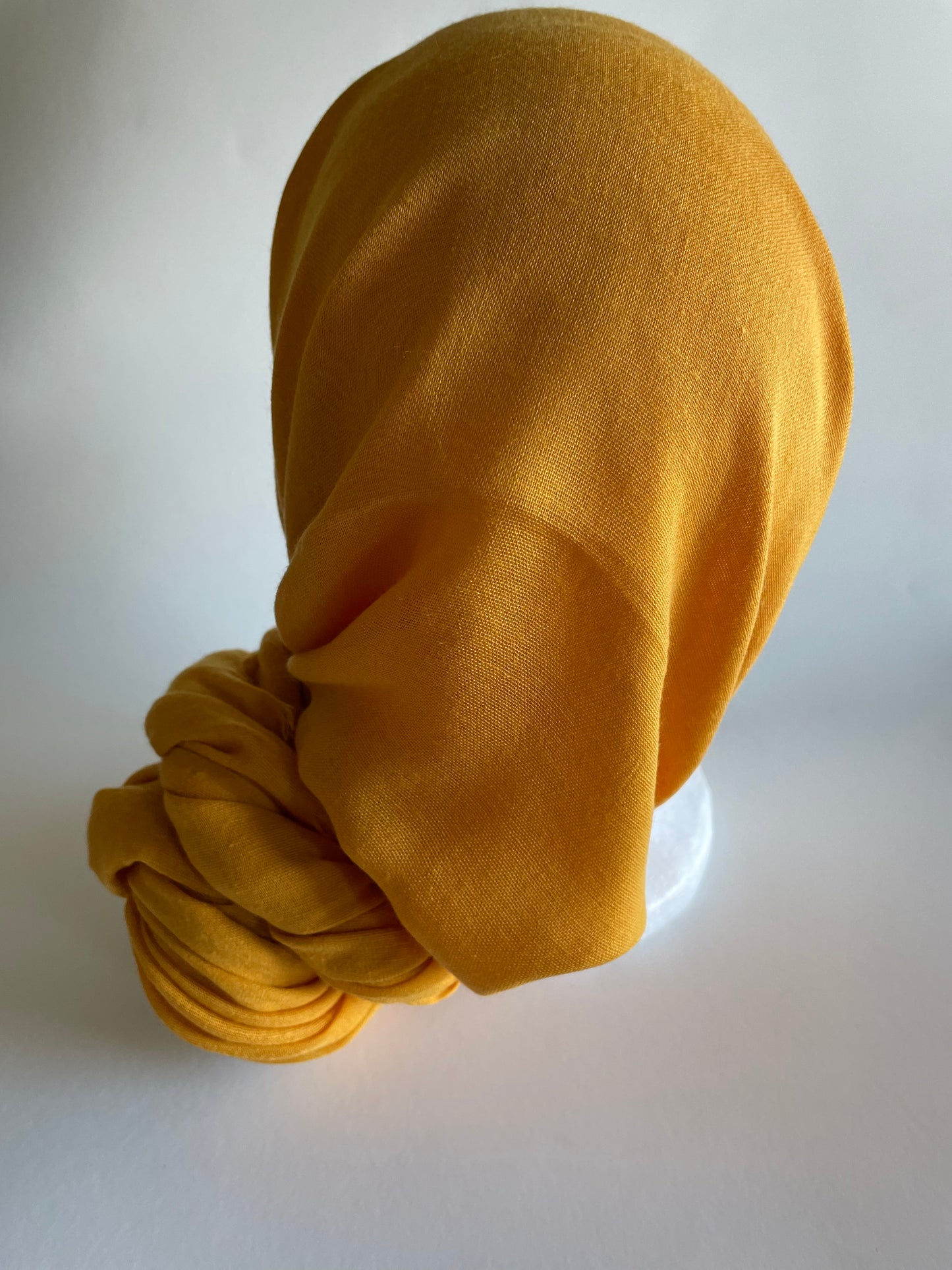 Yellow mustard Head wrap/ Mostasa